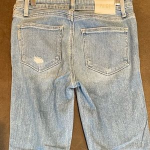 Paige jeans light denim size 26